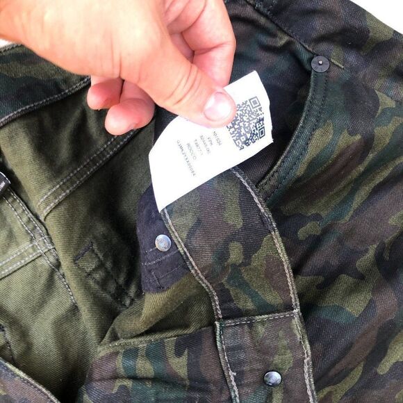 Rare true religion jeans size 44 ROCCO relaxed skinny camo - Picture 13 of 16